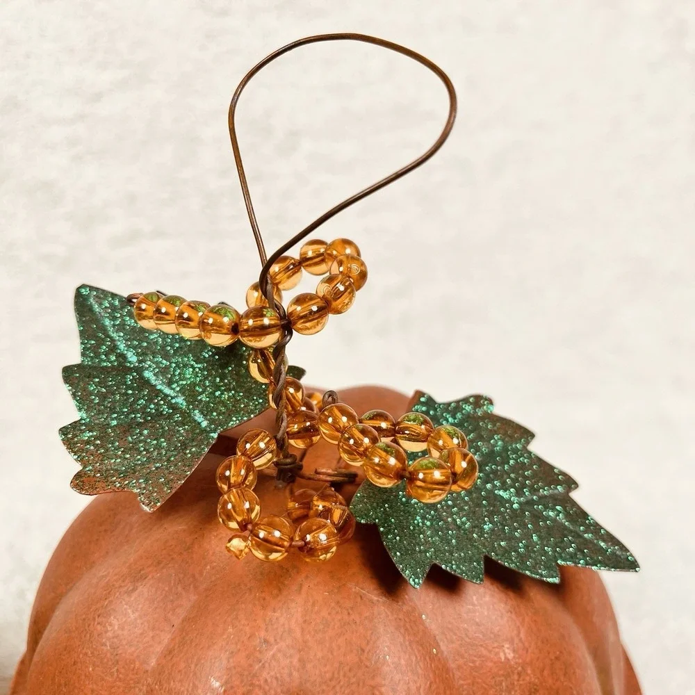 Vintage Halloween Jack o Lantern Pumpkin Bell 6
